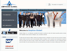 Tablet Screenshot of amphions.com